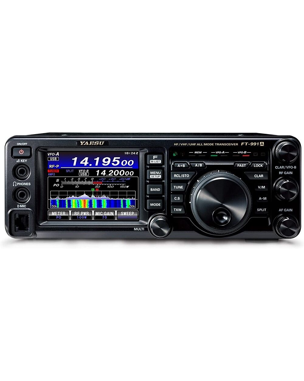 YAESU FT-991A RADIO HF/50/144/430 MHz ALL MODE CON AT TUNER