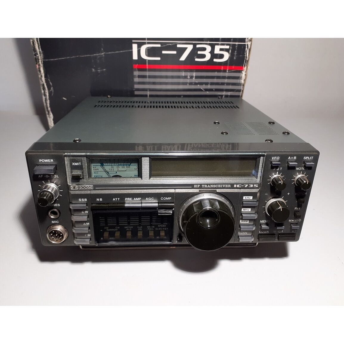 IC735 Radio Base Veicolare HF 100W AllMode con Filtro SSB 2.8KHz