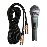 AUDIODESIGN PA M30 MICROFONO IN METALLO PROFESSIONALE PER VOCE E CANTO