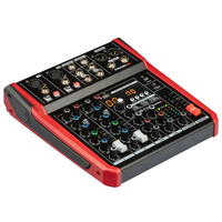 PROEL PLAYMIX6 Mixer Audio con DSP Multi Effetti 6 Canali