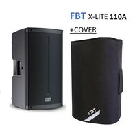 FBT X-lite 110A V2 +  Cover  XL-C10 Cassa Amplificata Attiva Professionale 10" 1500W Bluetooth 5.0