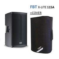 FBT X-lite 115A V2 + COVER XL-C15 Cassa Amplificata Attiva 15" 1500W Bluetooth 5.0