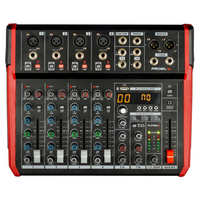 PROEL PLAYMIX8 Mixer Audio con DSP Multi Effetti 8 Canali