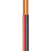 Prospecta G070 Cavo Piattina Rosso Nero in Rame 4mm. x 2