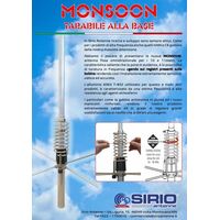 ANTENNA CB SIRIO MONSOON 5/8 TARABILE ALLA BASE 26 - 30 MHz 3000W CW