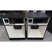 Montarbo 480A Coppia Casse Amplificate Attive Vintage