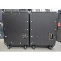 Montarbo 480A Coppia Casse Amplificate Attive Vintage