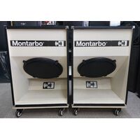 Montarbo Coppia Subwoofer a scivolo 18" Vintage