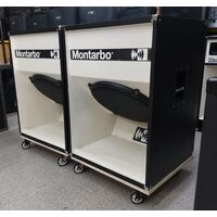 Montarbo Coppia Subwoofer a scivolo 18" Vintage