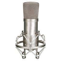 Microfono professionale a condensatore da studio + ragno + cavo + spugna anti pop