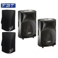 FBT JMaxX 114A V2 + Cover V64 Coppia Casse Amplificate Attive Professionali 1800W