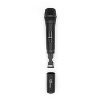 XT VT-302 PA Radiomicrofono Wireless VHF Doppio, Palmare + Bodypack + Archetto