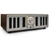 Radio Dual pre Valvolare NR21 AM/FM Radio USB MP3 & Aux-in/Vintage