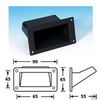 Maniglia in plastica per casse acustiche