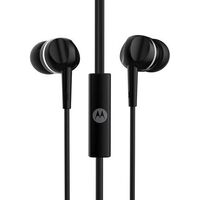 Auricolari Motorola Mod.Pace105 colore Nero con Microfono jack 3,5mm