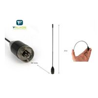 SRH-519F ANTENNA PER PORTATILI VHF/UHF 144 430 Mhz Attacco SMA Reverse