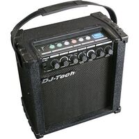 DJ-Tech HA-10 Amplificatore portatile per chitarre 20W USB 6 effetti
