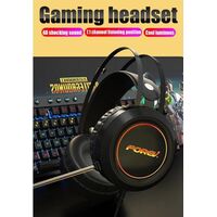 Cuffie da gaming con microfono virtual 7.1 audio con illuminazione