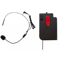 Audiodesign M2 HS1 - HS2 Bodypack con microfono ad archetto per diffusori a batteria serie M1 e M2