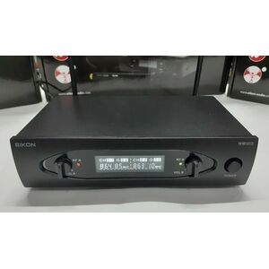 Eikon WM101DH Radio Microfoni Wireless UHF Doppio Archetto 2 Antenne + Display