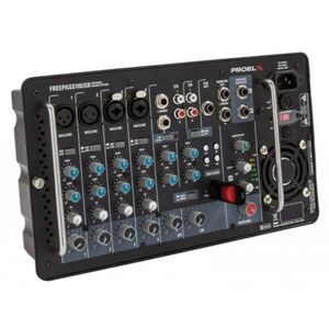 PROEL FREEPASS 10 USB sistema audio portatile completo mp3 mixer 8 canali 500W