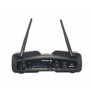PROEL WM202DH Dual Radio Microfono Wireless UHF Professionale ad Archetto Doppio