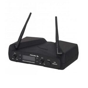 PROEL WM202DH Dual Radio Microfono Wireless UHF Professionale ad Archetto Doppio