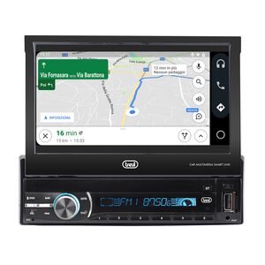 Trevi MDV 6380 DAB Autoradio DAB + FM 200W con Monitor 7" Bluetooth USB SD AUX-IN