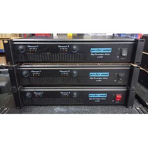 Peecker Sound HT-550 Amplificatore Finale di Potenza Stereo/Mono 1000W RMS