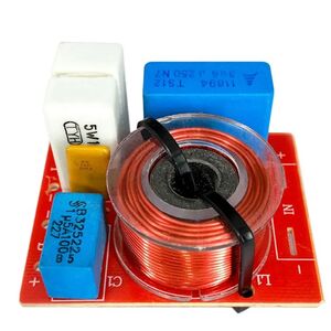 Morsettiera per Casse Acustiche con Filtro Crossover Incorporato 4-8 ohm 80W