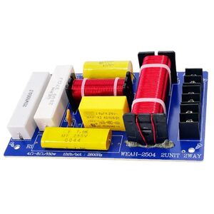 WEAH 2504 Filtro Crossover per Casse Acustiche 2 vie 160W 4~8 Ohm