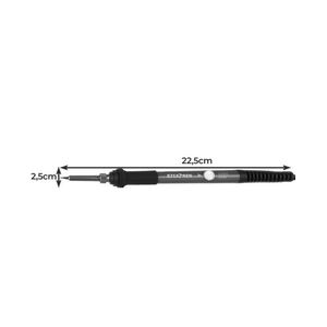 Saldatore a Stilo per Elettronica 60W 220V Temperatura Regolabile 200-450°C + 6 punte incluse
