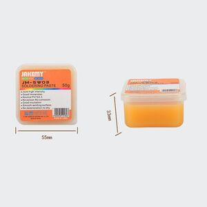 JM-SW03 PASTA SALDANTE 50G FLUSSANTE SALDATURA ANTI OSSIDAZIONE ANTI FUMO DISOSSIDANTE