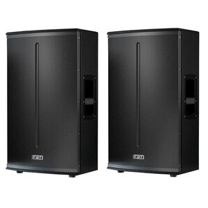 FBT X-PRO 115A + Cover XL-C15 Coppia Casse Amplificate Attive in Legno 15" 3000W