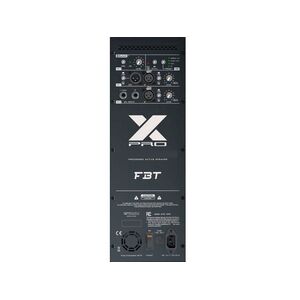 FBT X-PRO 115A + Cover XL-C15 Coppia Casse Amplificate Attive in Legno 15" 3000W