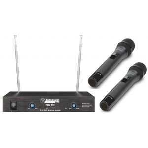 AudioDesign Pro PMV 112 Radio Microfono Wireless Doppio Palmare