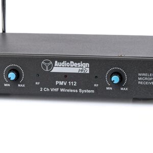 AudioDesign Pro PMV 112 Radio Microfono Wireless Doppio Palmare