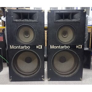 Montarbo 420 Casse Amplificate Attive 3 Vie in Legno 18"