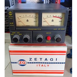 ZETAGI HP-1000 Rosmetro Wattmetro Accordatore di Antenna 26-30 MHz