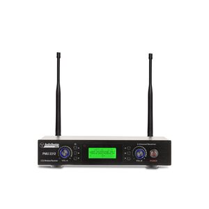 AudioDesign Pro PMU 2212 Sistema Radiomicrofono Wireless Professionale 100 +  100 Ch Uhf Con 2 Microfoni