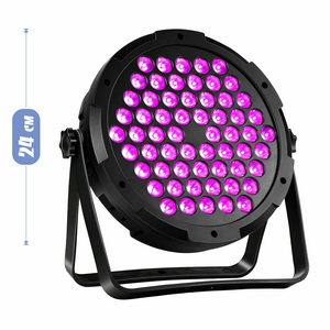 FARO PAR LED 60 LED RGB -  Ingresso DMX