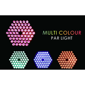 FARO PAR LED 60 LED RGB -  Ingresso DMX