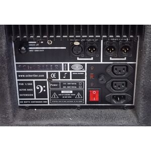SCHERTLER 1/380 SUBWOOFER AMPLIFICATO ATTIVO 10" 380 WATT RMS