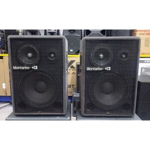 Montarbo 312A Coppia Casse Amplificate Attive 3 Vie in Legno