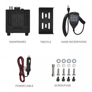 IC-980 PRO Mini Radio Veicolare Dual Band 144/430 MHZ 25W