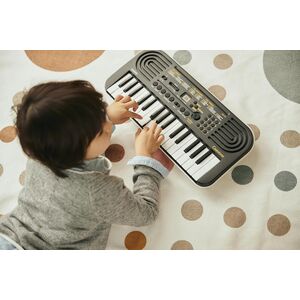 CASIO SA51 Tastiera Pianola Elettronica Musicale 32 Tasti (Nera fondo bianco)