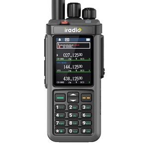 IRADIO UV-98 PLUS Radio Palmare Air Band 10W Cross-Band Repeater RX HF SSB