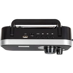 BLOW RA 12 RADIO ANALOGICA PORTATILE AM/FM NERA E ARGENTO