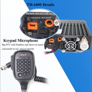 TYT TH-8600 25W Radio Mobile IP67 Impermeabile VHF UHF Dual Band