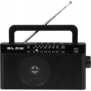 BLOW RA9 RADIO ANALOGICA PORTATILE AM/FM BLUETOOTH NERA
